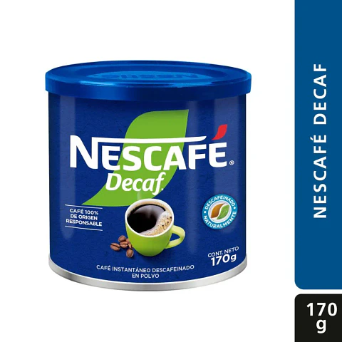 Nescafe Instantaneo Decaf Tarro 170gr.