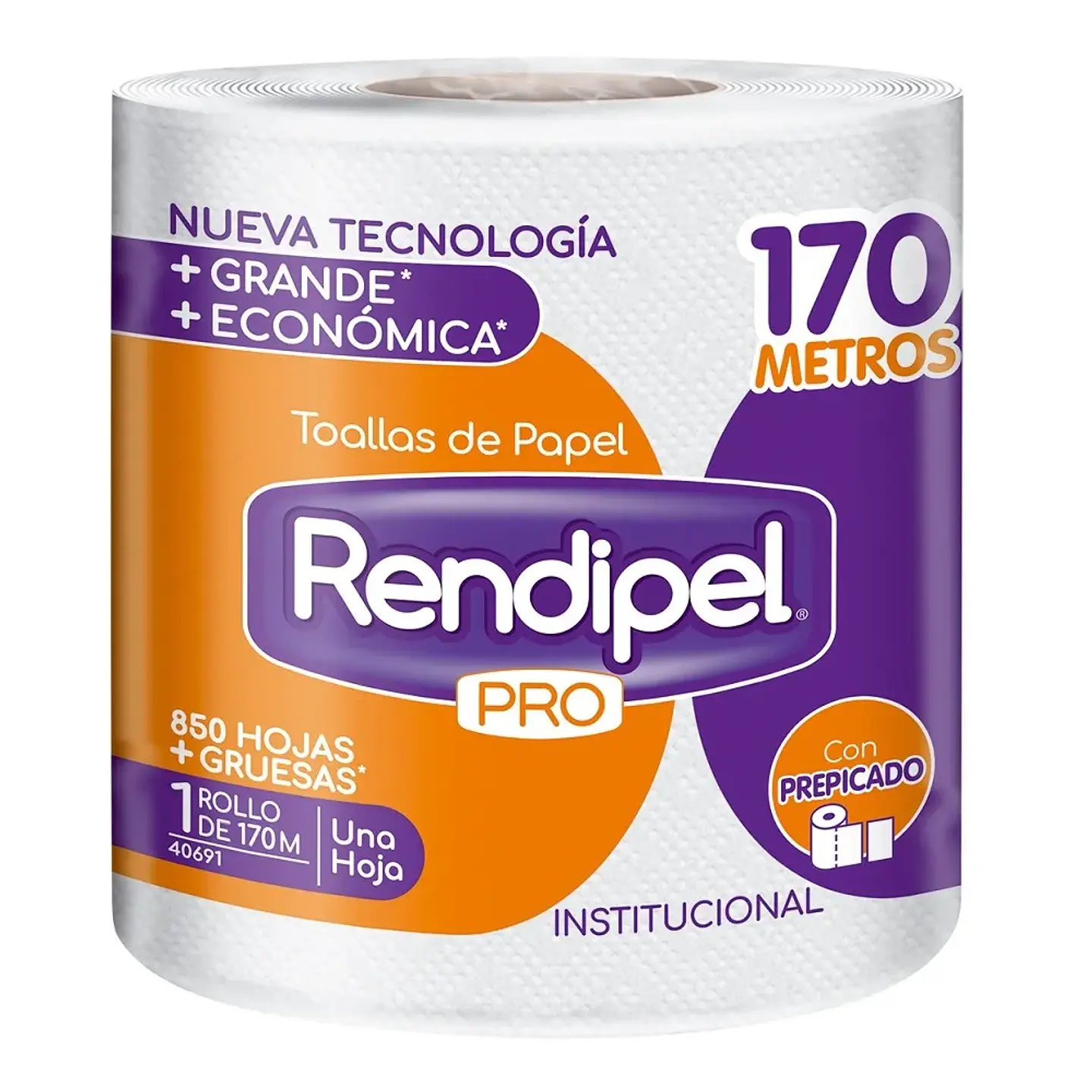 Toalla de Papel Rendipel Pro 170mts. 1