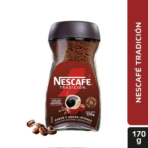 Nescafe Tradición Vidrio 170gr.