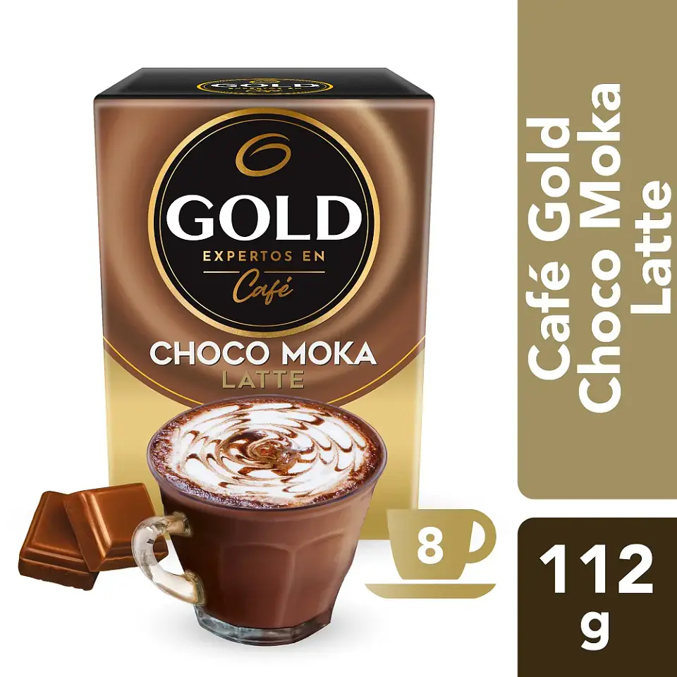 Cafe Mix Gold Moka 8x15gr. 1