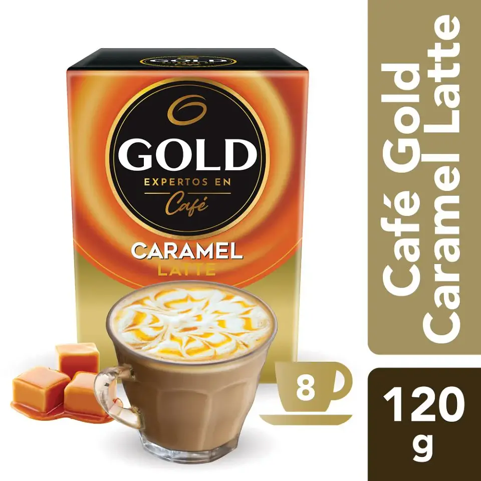 Cafe Mix Gold Caramel Late 8x15gr. 1