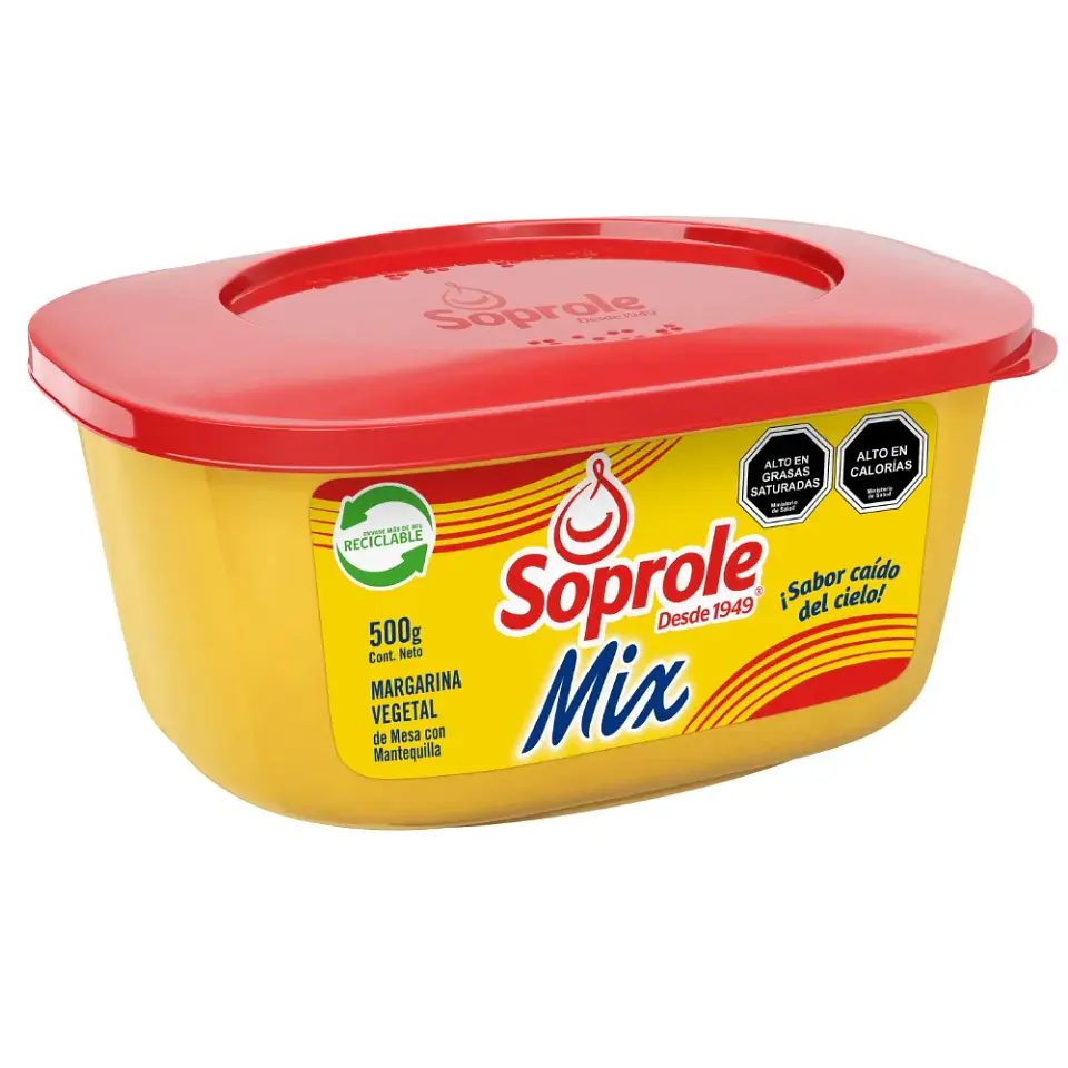 Mantequilla Untable Pote Mix Soprole 500gr. 1