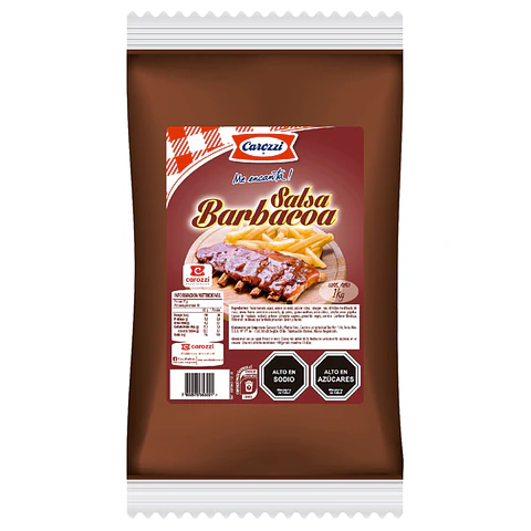 Salsa BBQ Carozzi 1Kg.