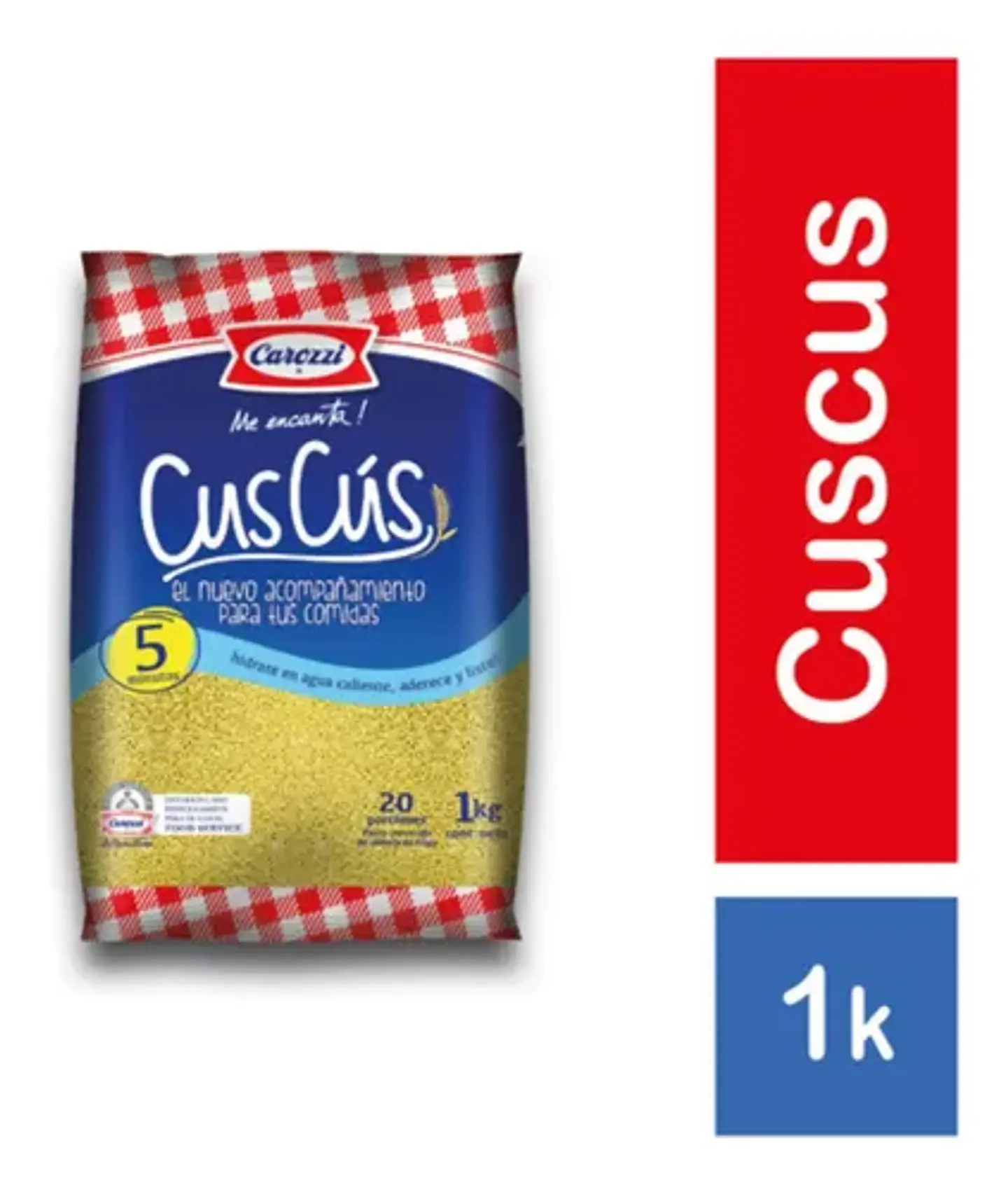 Cus Cus Carozzi 1Kg. 1