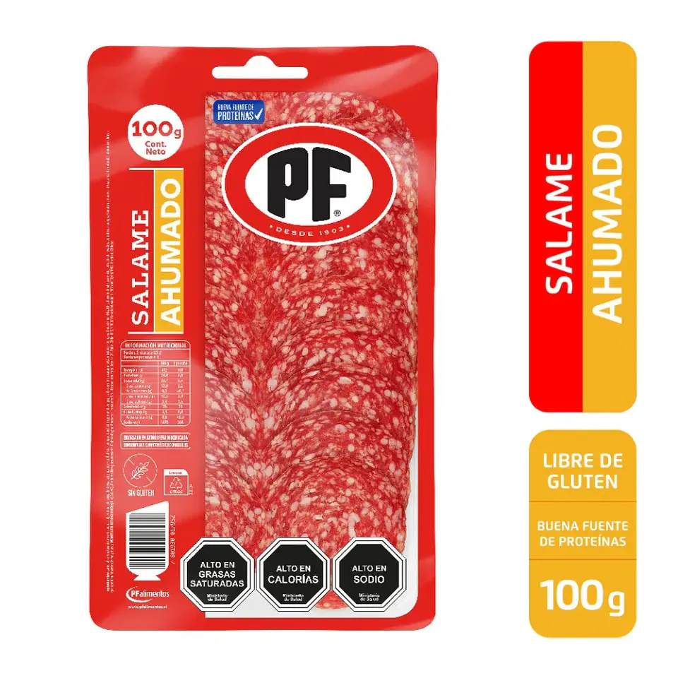Salame Ahumado PF 100gr. 1
