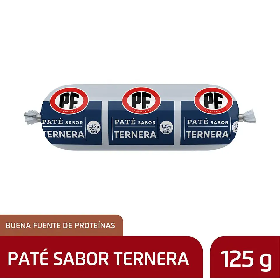 Pate Ternera PF 125gr.  1