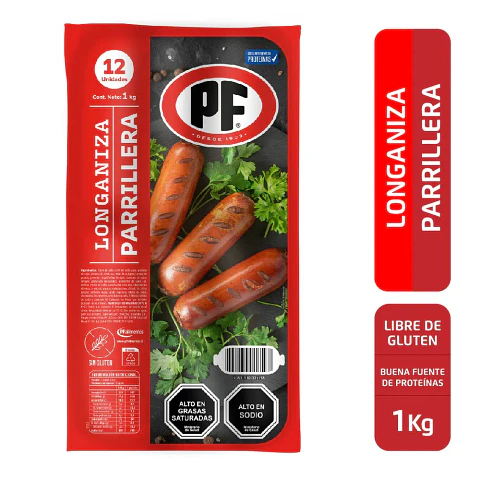 Longaniza Parrillera PF 1Kg.