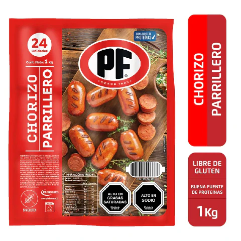 Chorizo Parrillero PF 1Kg.