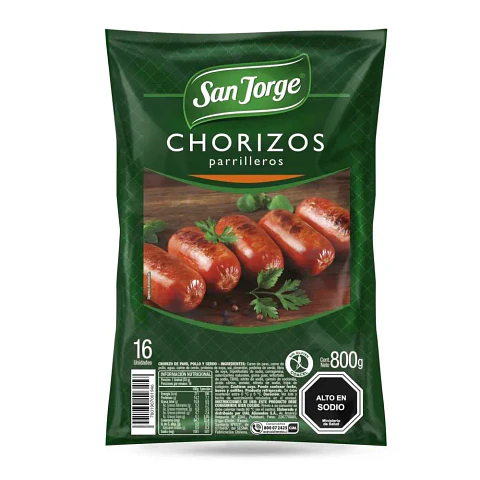 Chorizo Parrillero San Jorge 800gr.