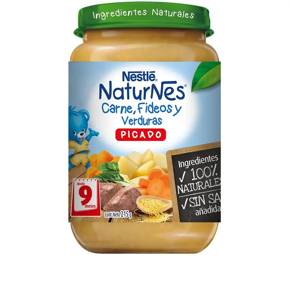 Picado Carne, Fideos y Verduras 215gr. 1
