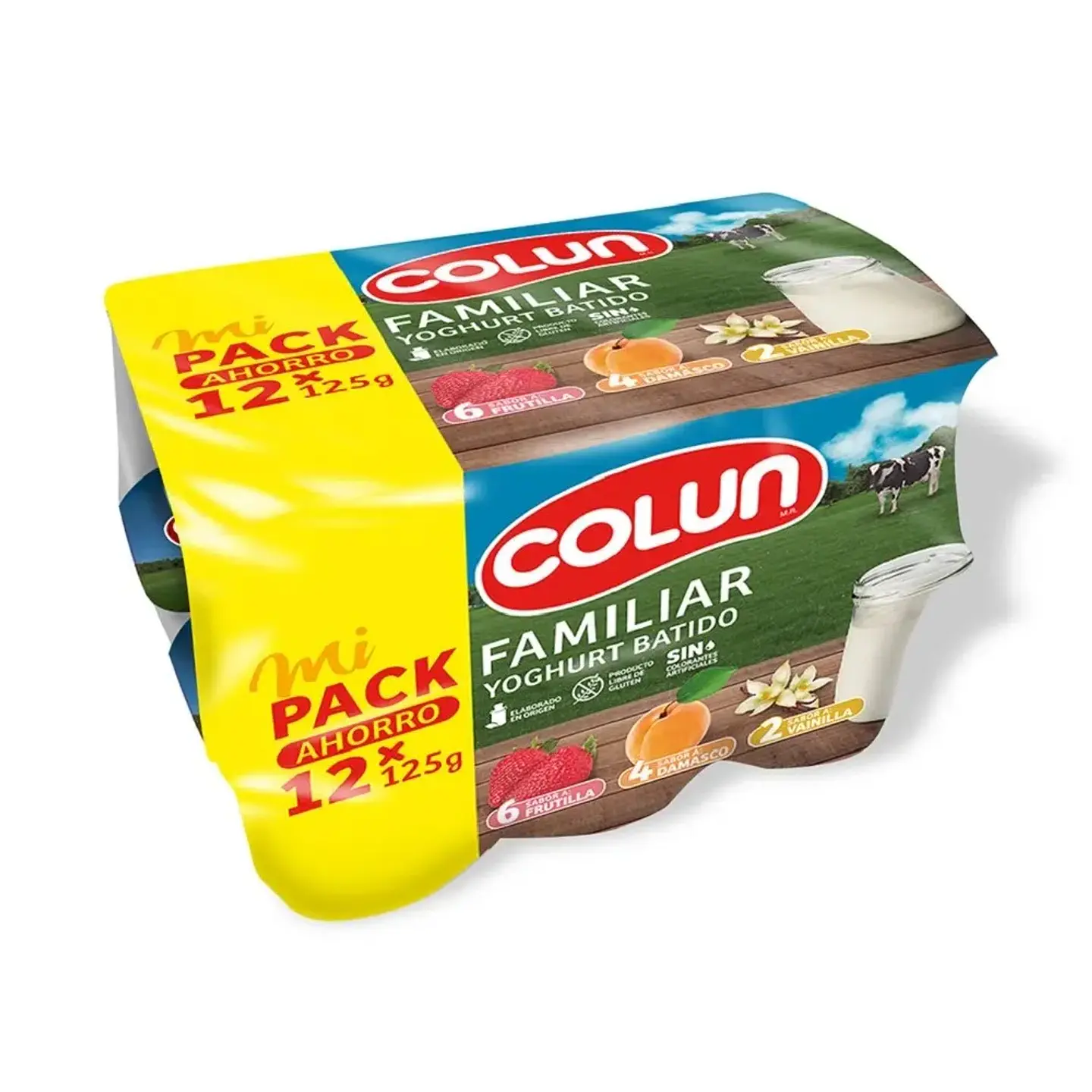 Pack Yoghurt Surtido Colun 12un. 1