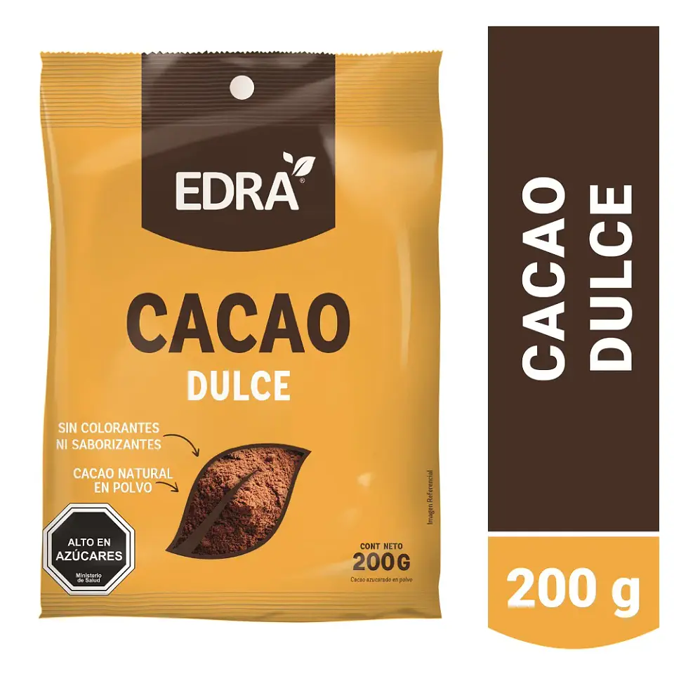 Cacao Dulce Edra 200gr. 1