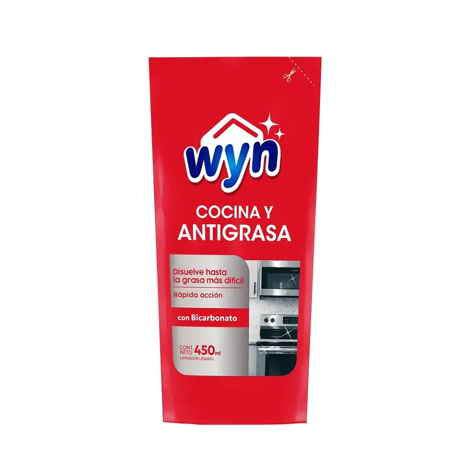 Antigrasa Wyn Doypack 450ml. 1