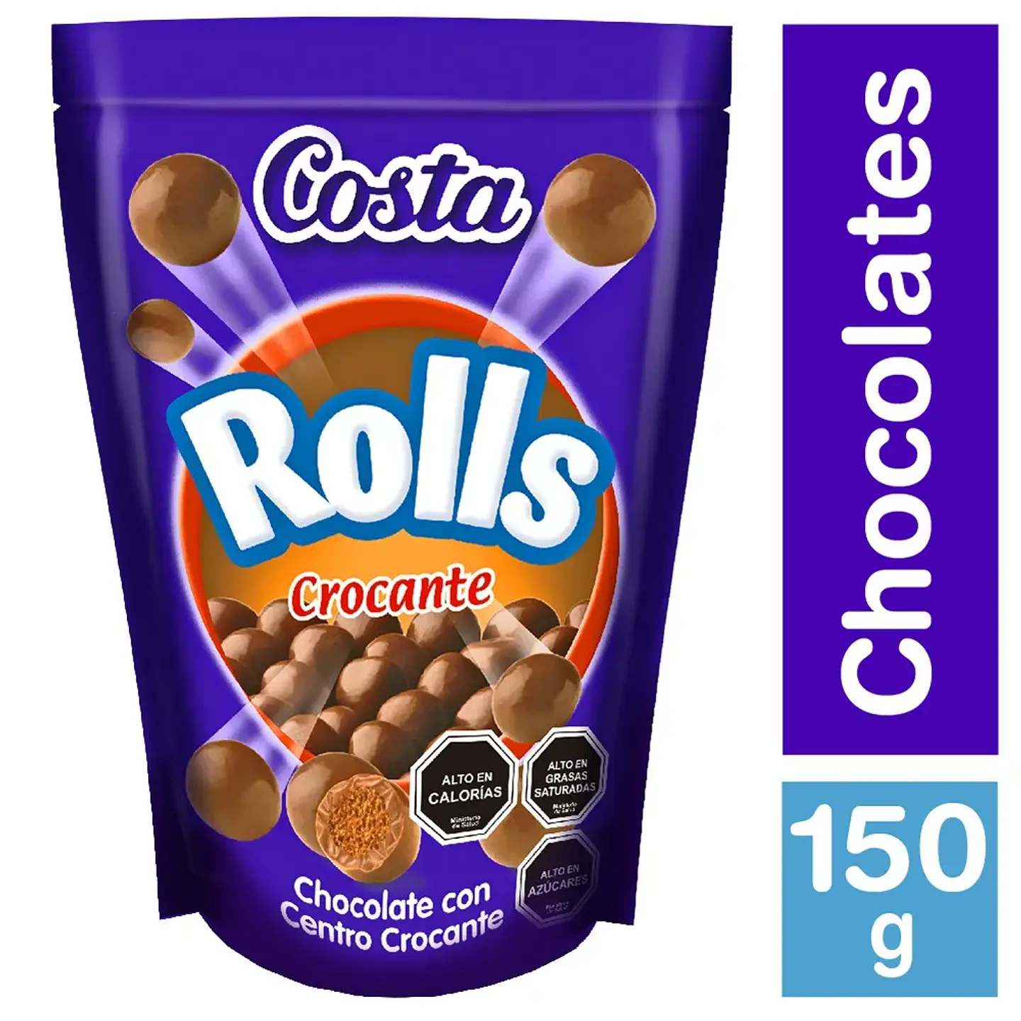 Chocolate Rolls Morados 150gr. 1