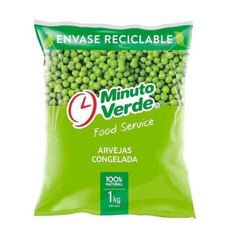 Arvejas Minuto Verde 1Kg.