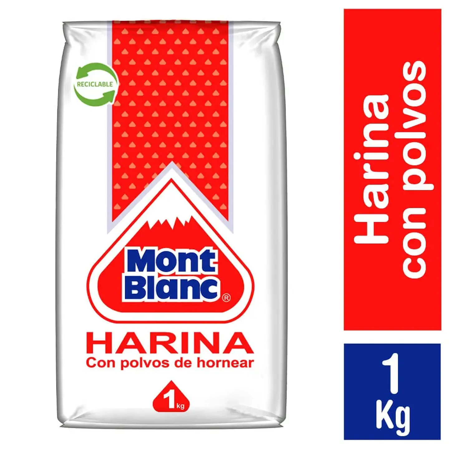 Harina Con Polvo Mont Blanc 1Kg. 1