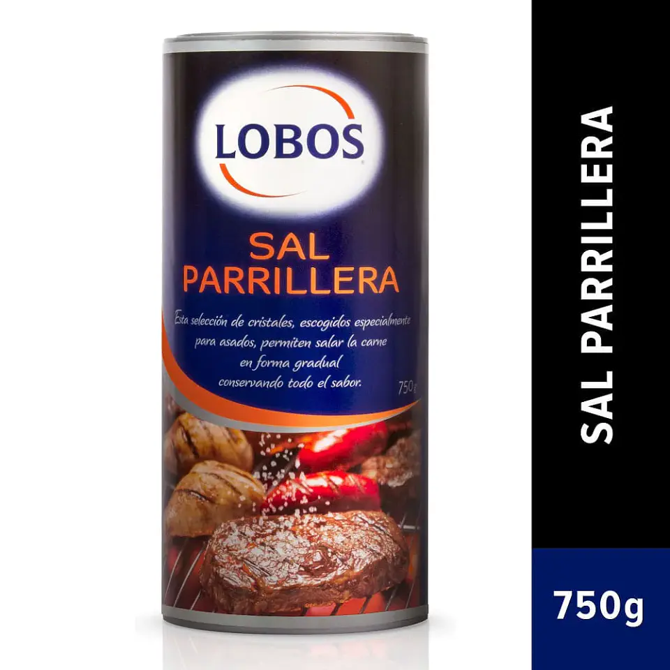 Sal Parrillera Lobos 750gr. 1