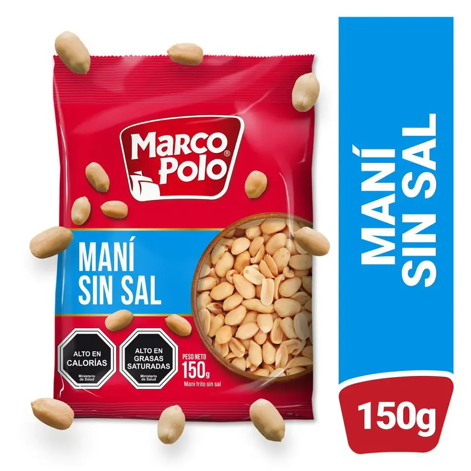 Mani sin Sal Marcopolo 150gr. 1
