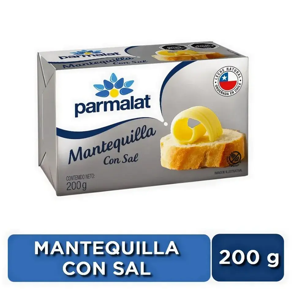 Mantequilla con Sal Parmalat 200gr. 1