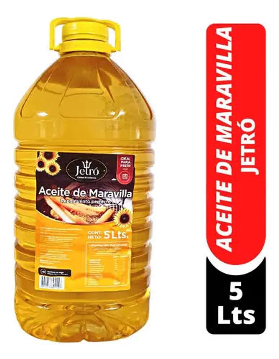 Aceite Para Freir Jetro 5Lt. 1