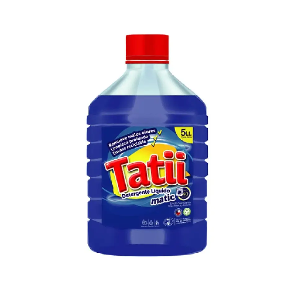 Detergente Liquido Tatii Bidon 5Lt. 1