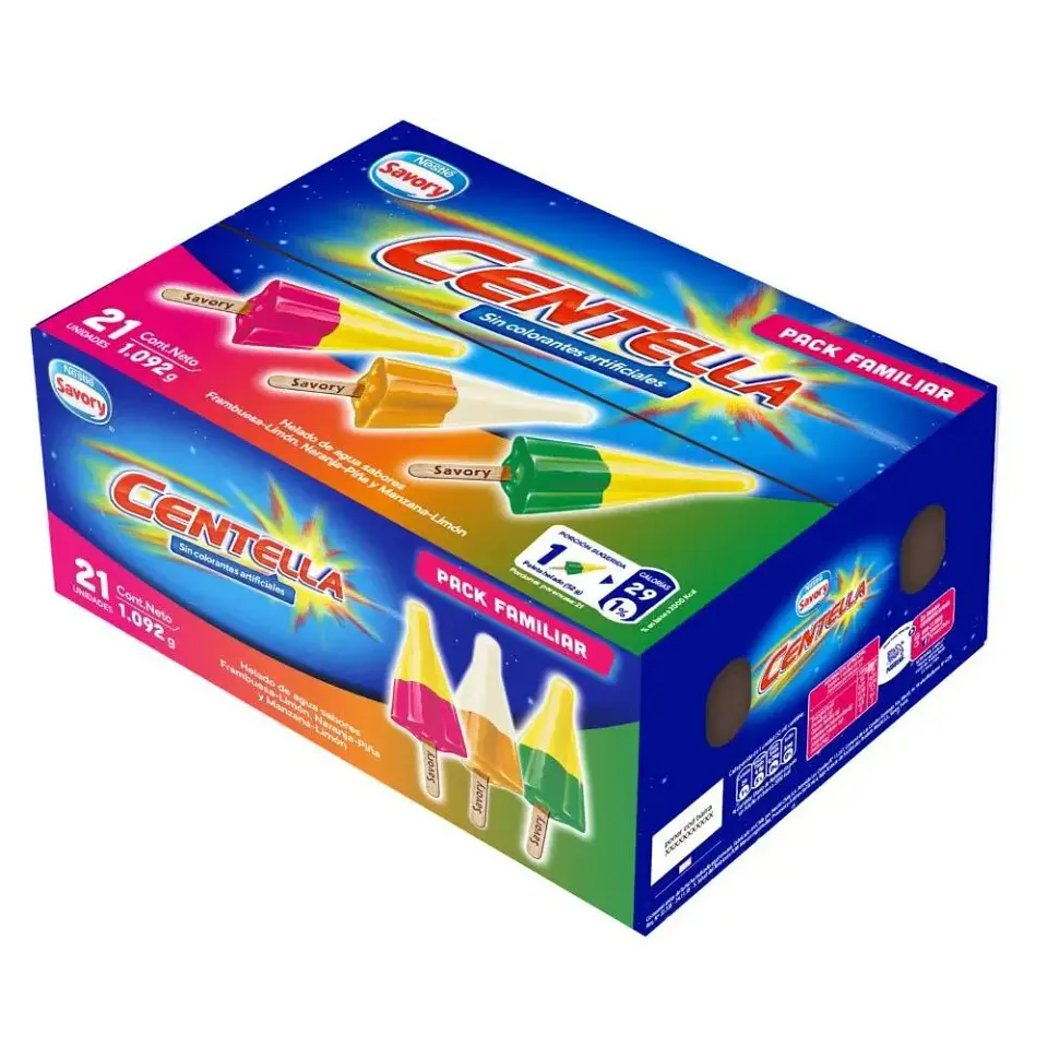 Pack Savory Centella Sabores Variedad 21un. 1