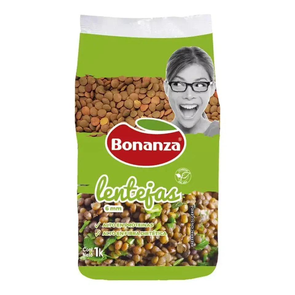 Lentejas 6mm. Bonanza 1Kg. 1