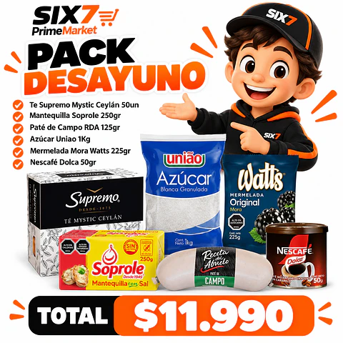 Pack Once y Desayuno #2