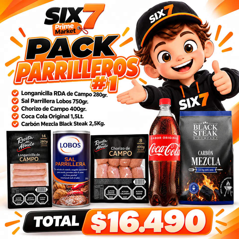 Pack Parrilleros #1 1