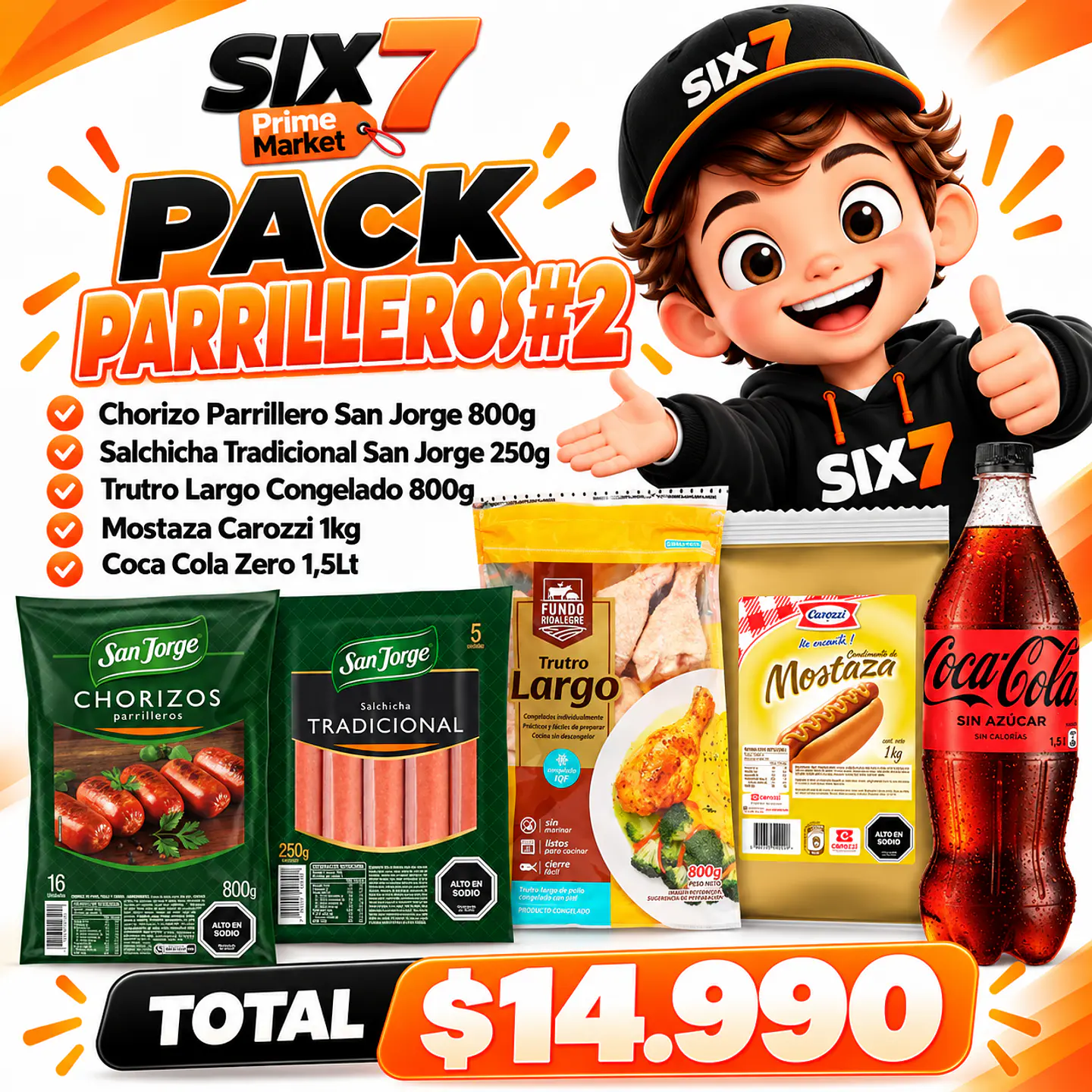 Pack Parrilleros #2 1