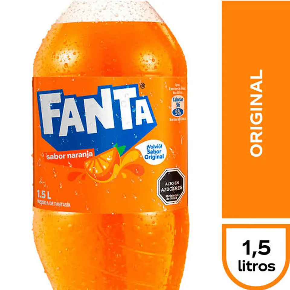 Bebida Fanta Original 1,5Lt. 1