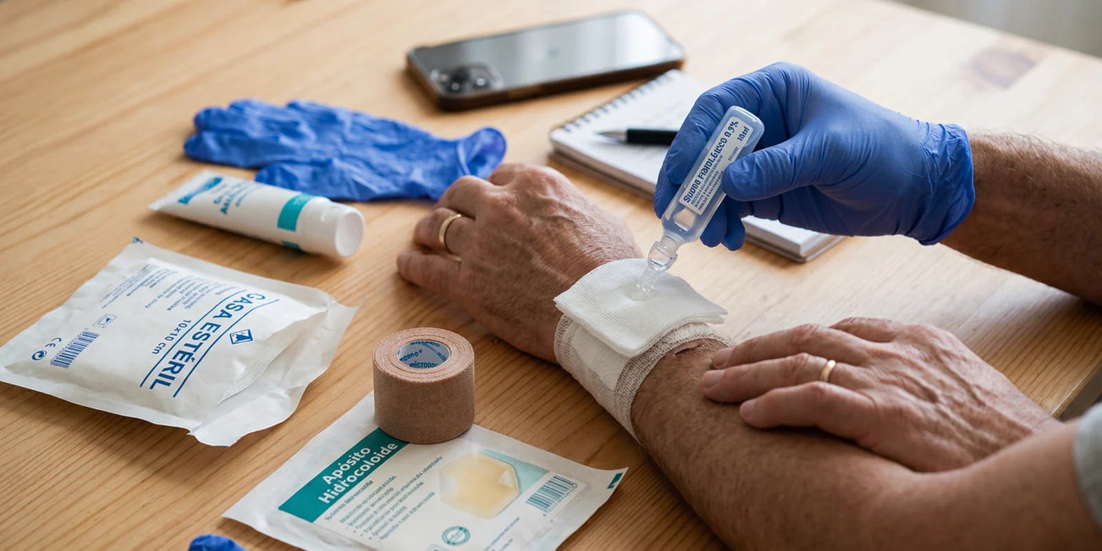 Heridas crónicas: cómo cuidarlas en casa y favorecer una mejor cicatrización