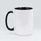 Taza Personalizable 15oz Interior Negro - Miniatura 1