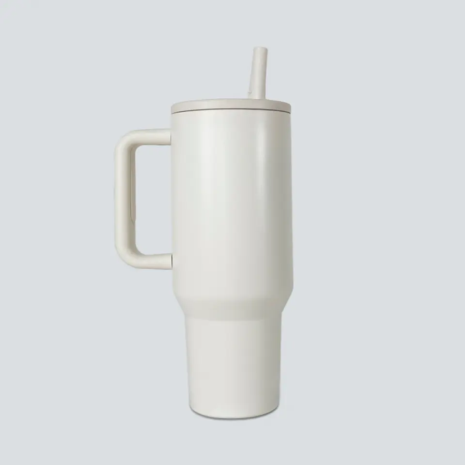 Vaso Térmico Premium Personalizable 1.2L Crema 1