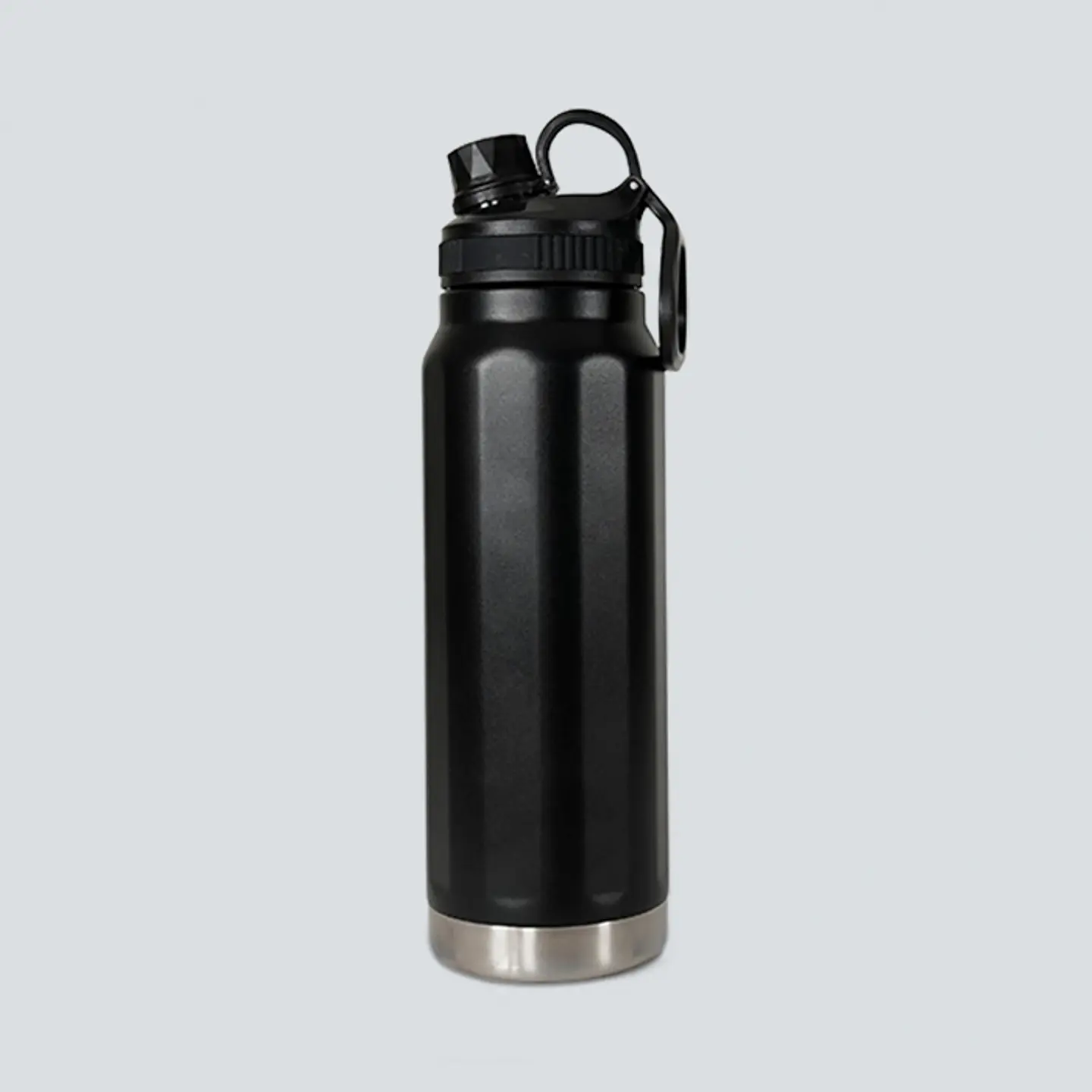 Botella Termica Personalizable 800ml Negra 1