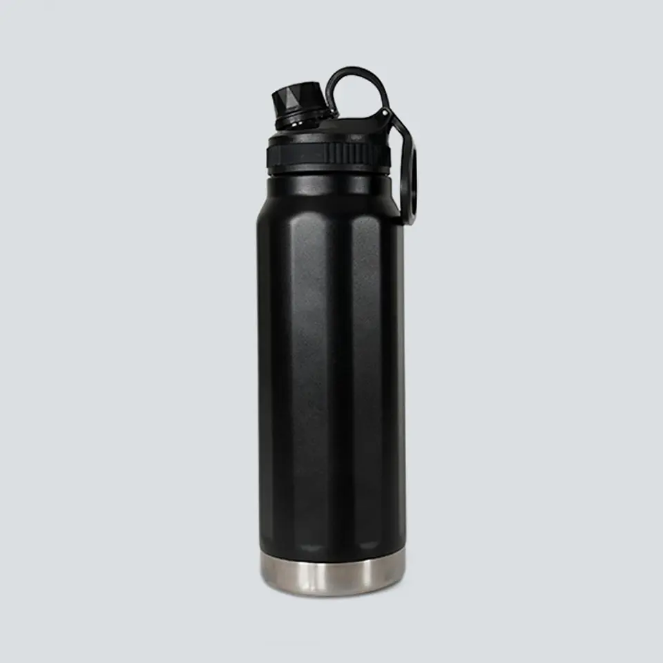 Botella Termica Personalizable 800ml Negra 1