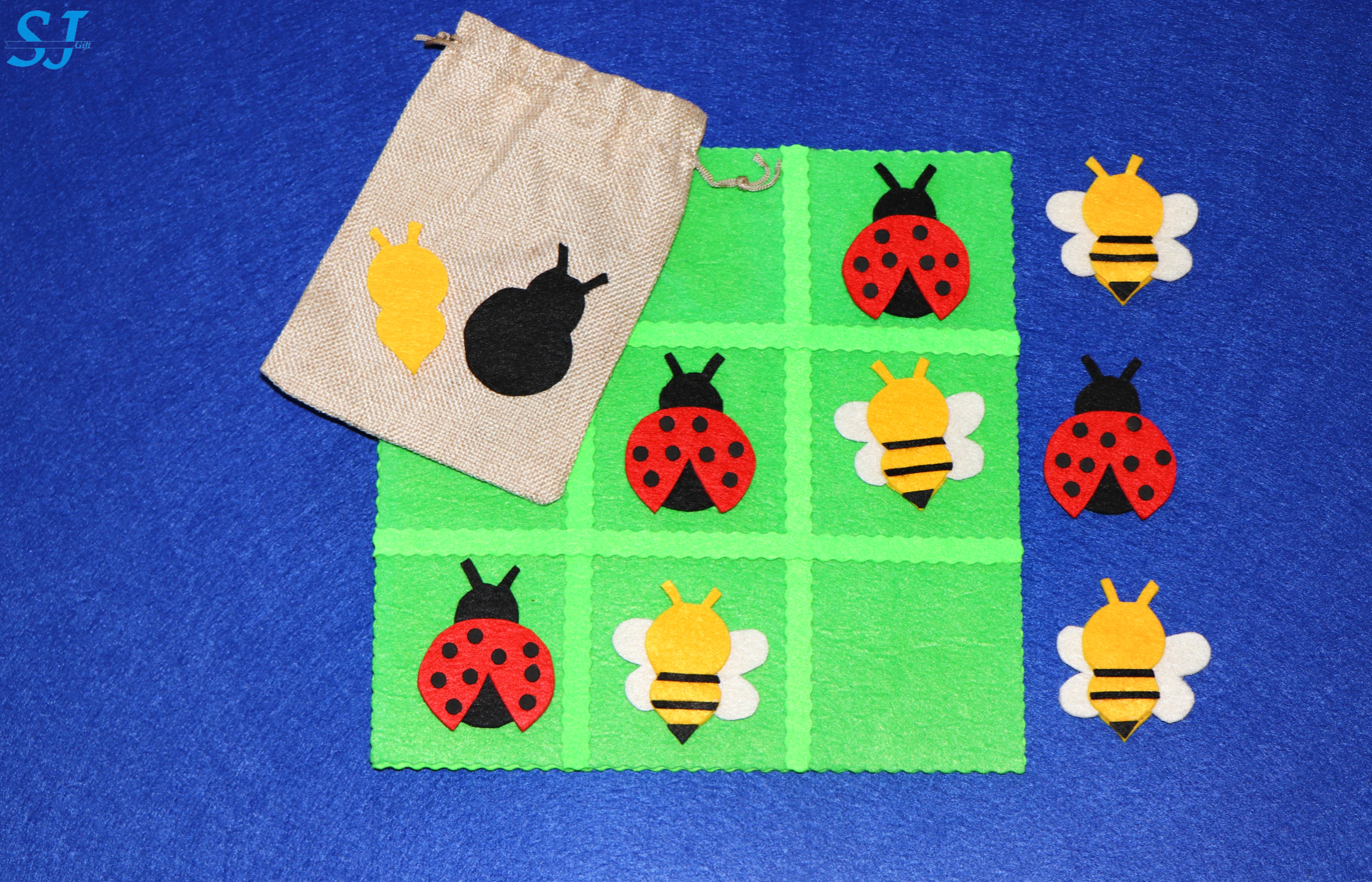 Jogo do Galo - Abelha e Joaninha