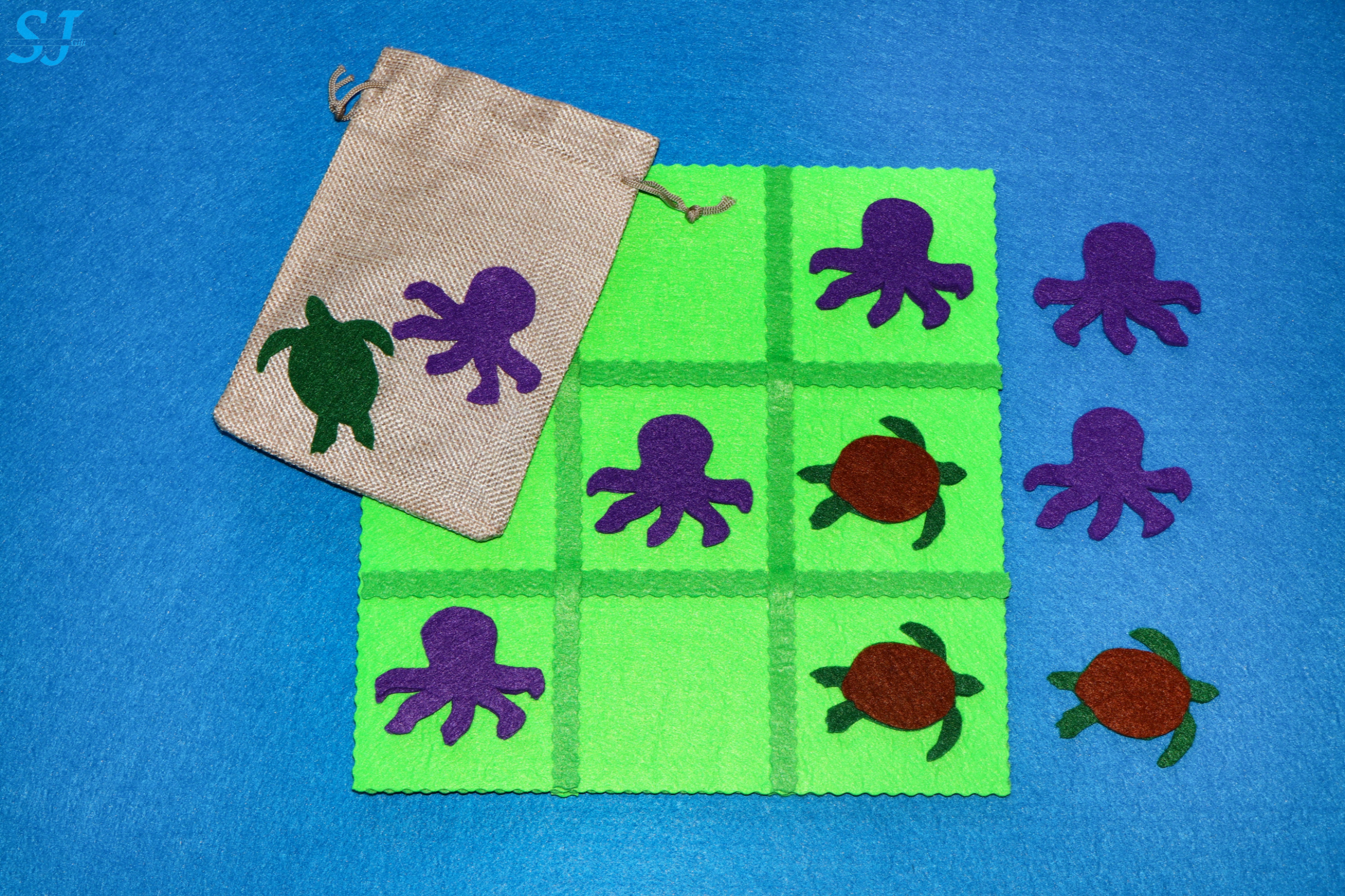 Jogo do Galo - Tartaruga e Polvo