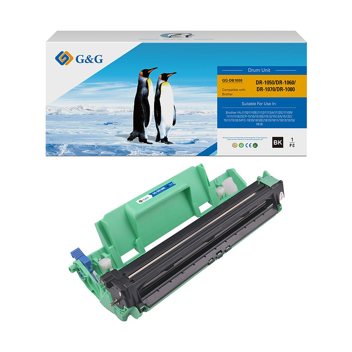 Drum (Tambor) para Brother DR 1000 / DR 1060 1