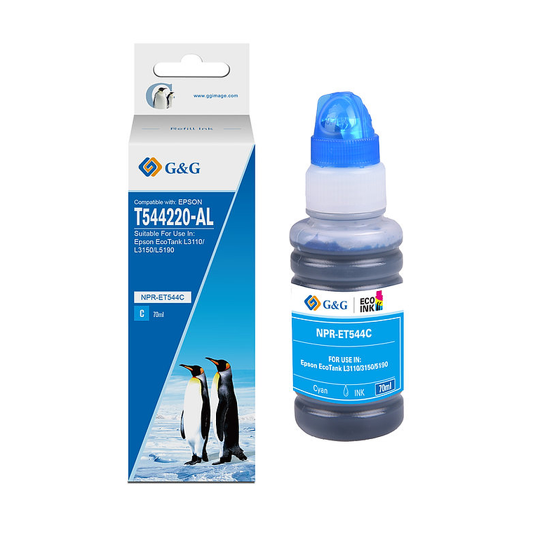 Pack Tinta para Epson T544 3
