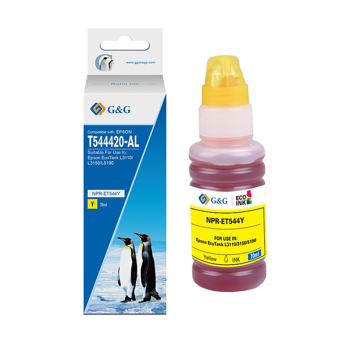 Pack Tinta para Epson T544 5