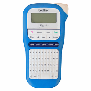 Rotuladora Brother PT-H110PK | Color Azul | Etiquetadora Portátil
