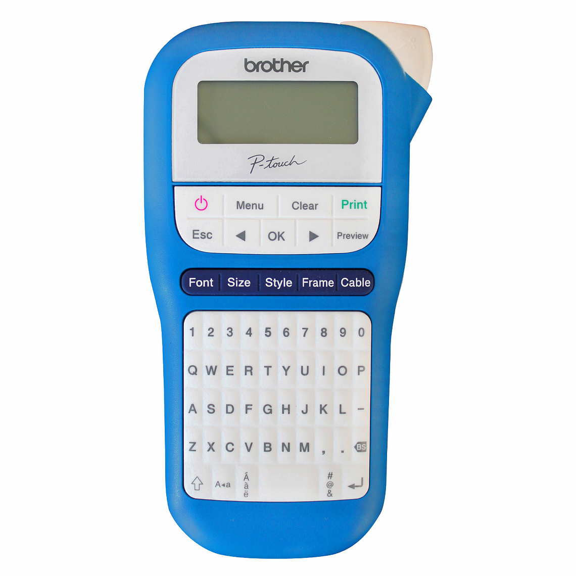 Rotuladora Brother PT-H110PK | Color Azul | Etiquetadora Portátil 1