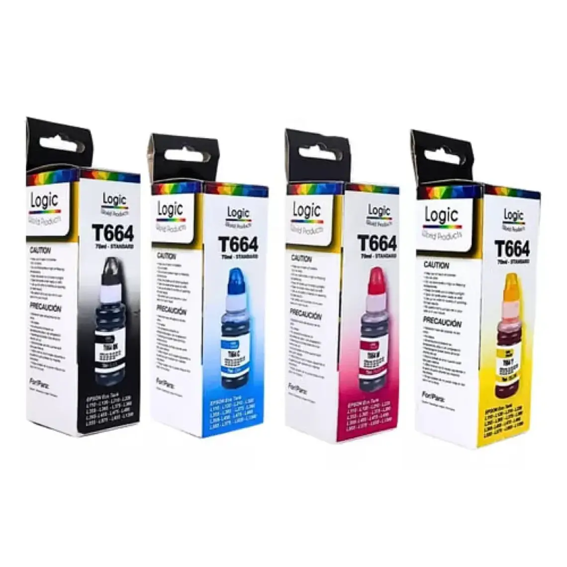 Tinta Alternativa T664 Epson Alta Calidad | Negro y Colores 2