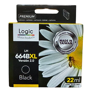 Tinta Alternativa HP 664XL Negro