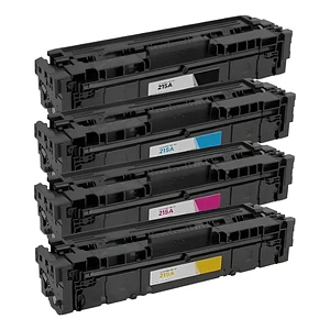 Pack 4 Toners Alternativos HP 215A (Negro + Colores) con chip