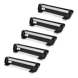 Pack 5 Toner TN1060 Compatible Brother HL1112 DCP1512 DCP1602 MFC1810