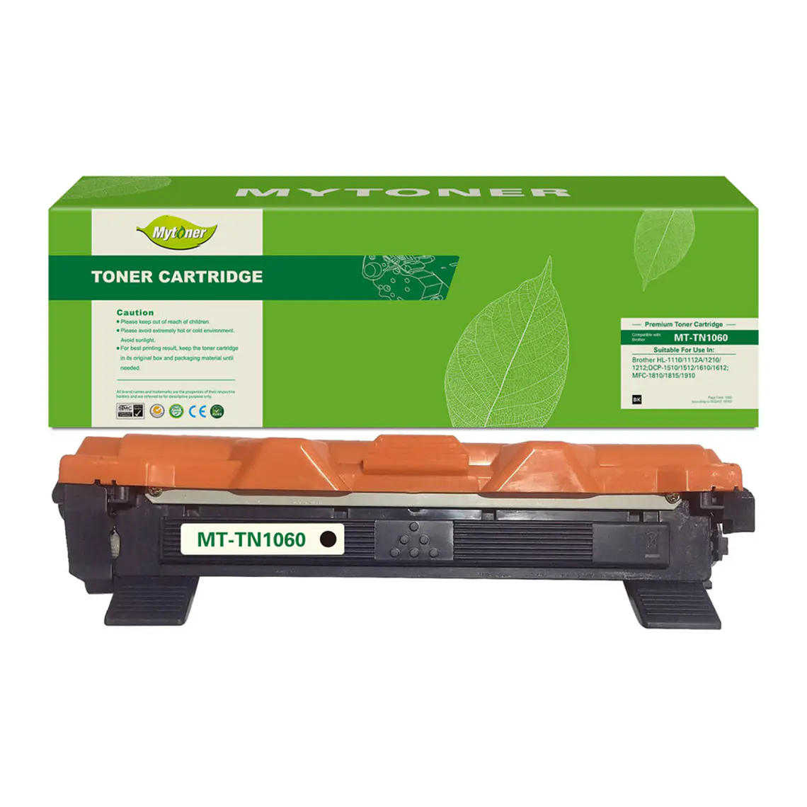 Pack 5 Toner TN1060 Compatible Brother HL1112 DCP1512 DCP1602 MFC1810 3