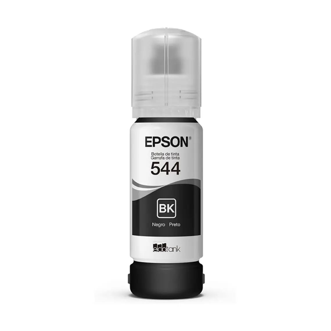 Tinta Epson T544 Negra Original EcoTank Alto Rendimiento 1