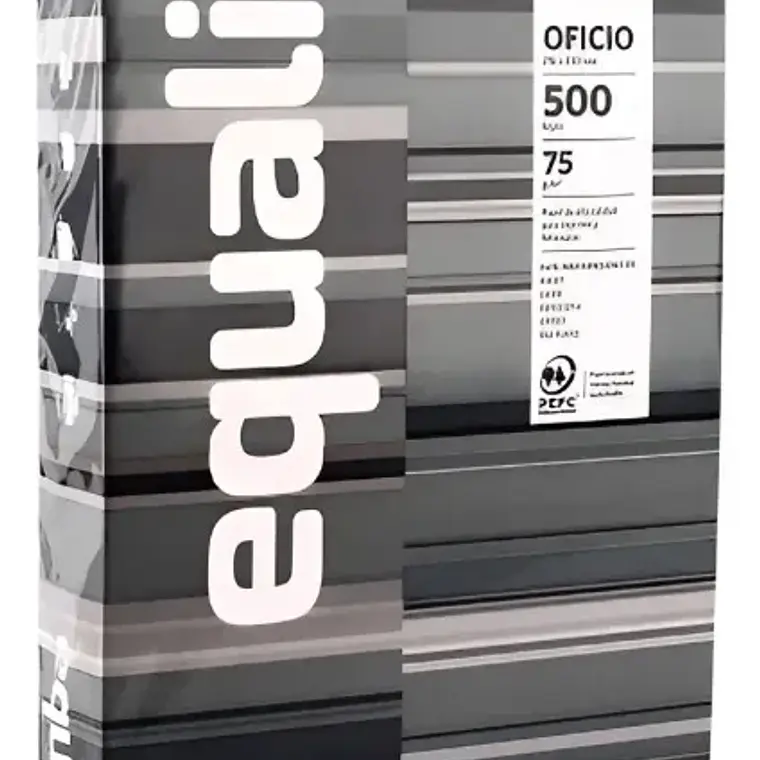 Resma Papel Oficio 75 g 500 Hojas para Impresora 1
